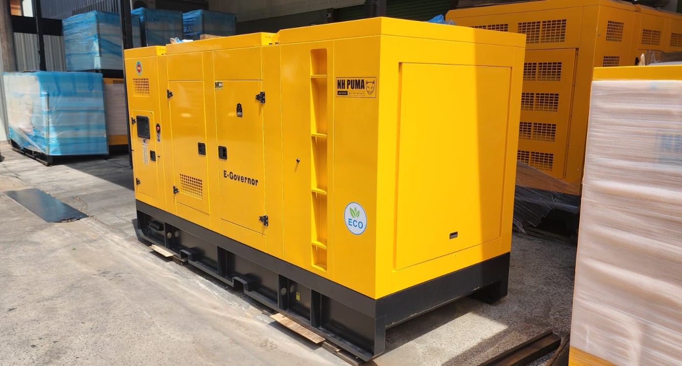 Amplio stock de grupos electrógenos.